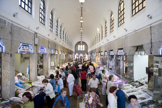 Comer en el Mercado de Abastos de Santiago de Compostela